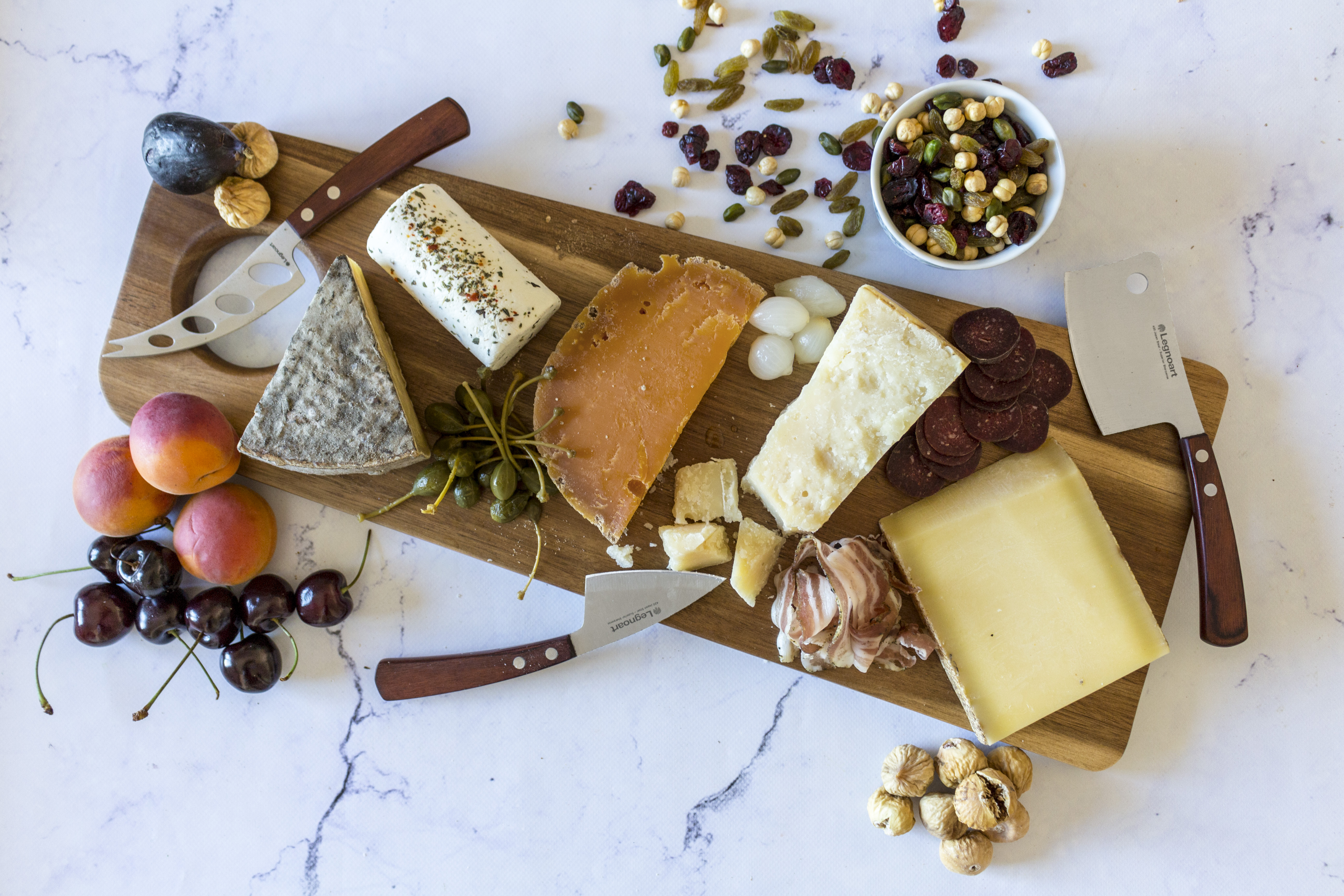 Legnoart LATTEVIVO CK10A Ostesæt m. 3 dele Mørkt træ Legnoart LATTEVIVO CK10A Ostesæt m. 3 dele Mørkt træ